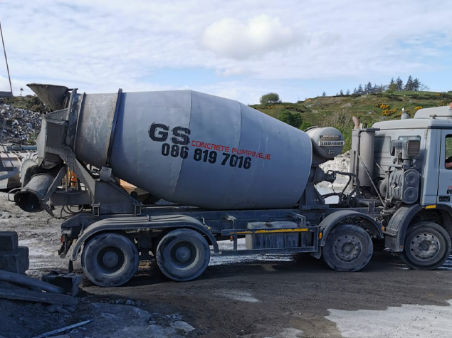 GS Concrete Pumping Dublin Mini Mix Concrete
