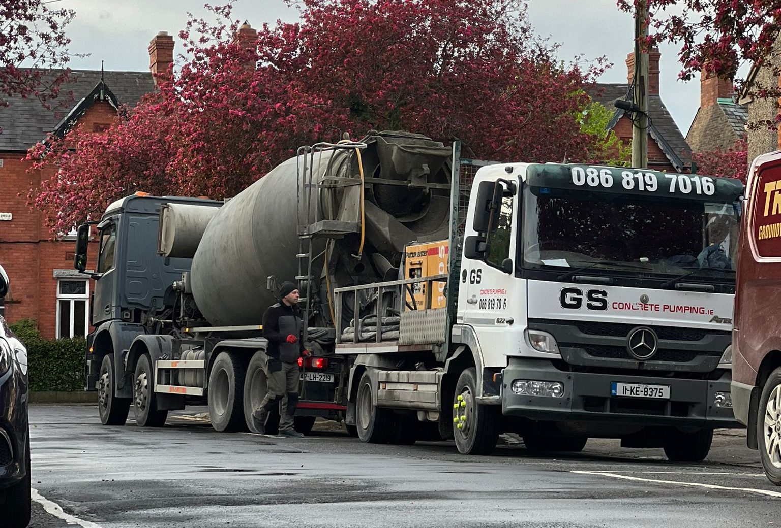 GS Concrete Pumping Dublin Mini Mix Concrete Banner